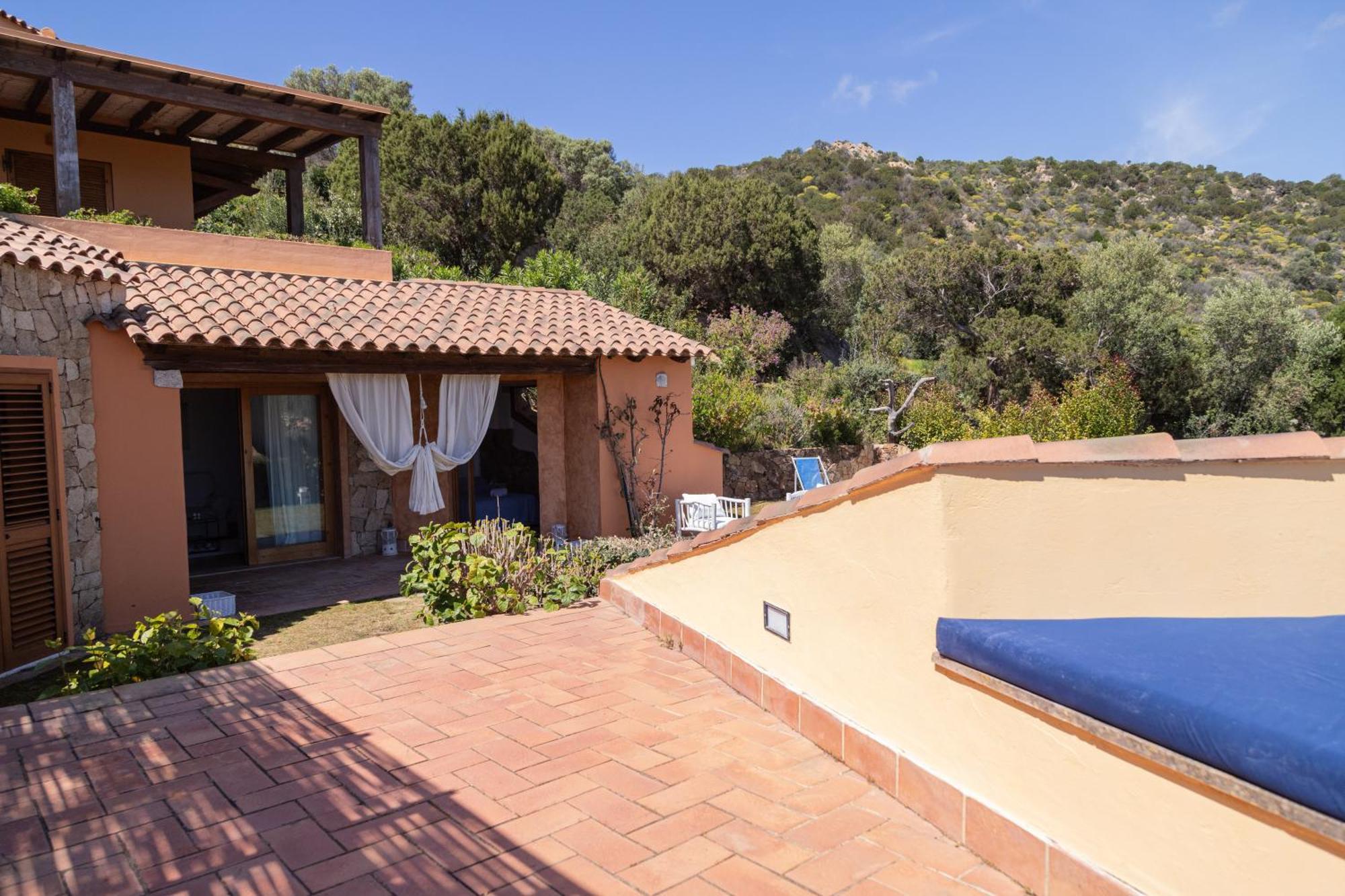 Residenza Del Barone Villa Zoe Chia - Vista Mare Exteriör bild